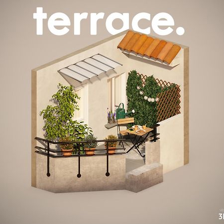 Studio Terrasse Privee 5 Min To Eiffel Tower 파리 외부 사진